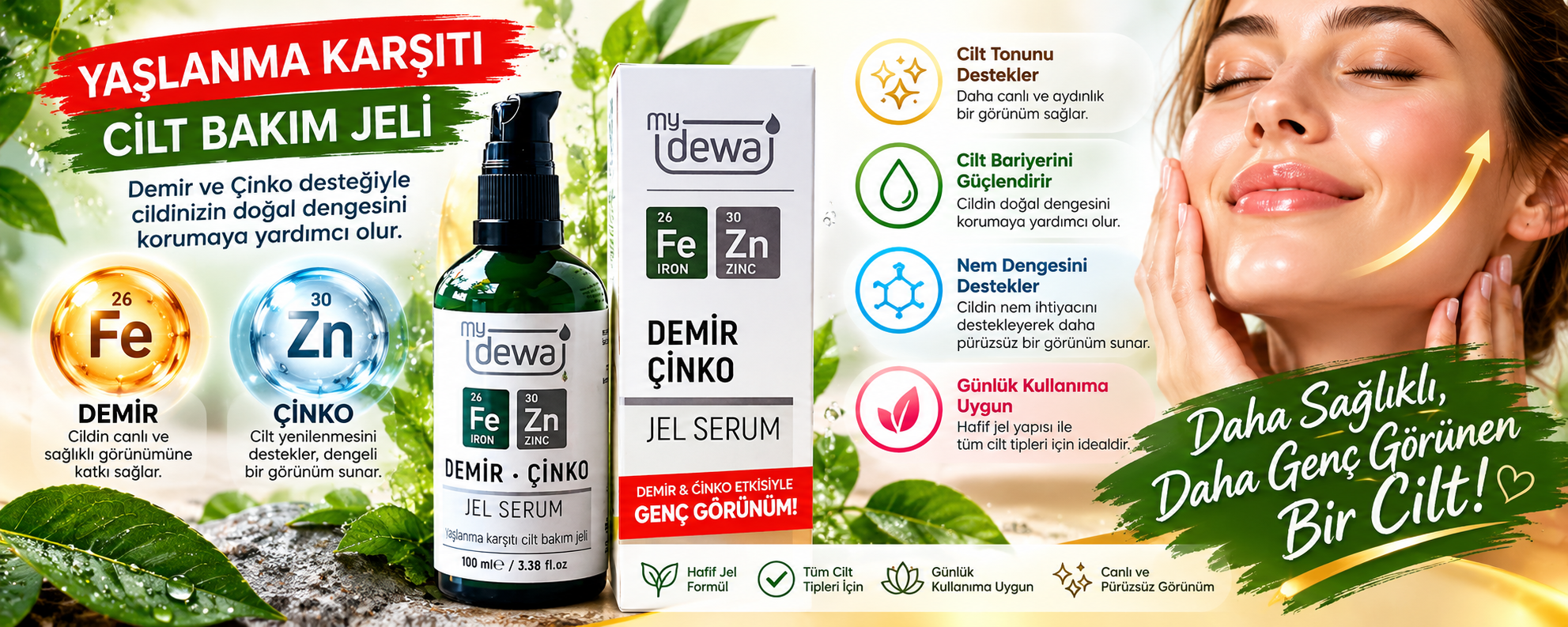 mydewa yaşlanma karşıtı jel